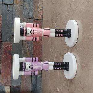 Nutcracker tealight pair